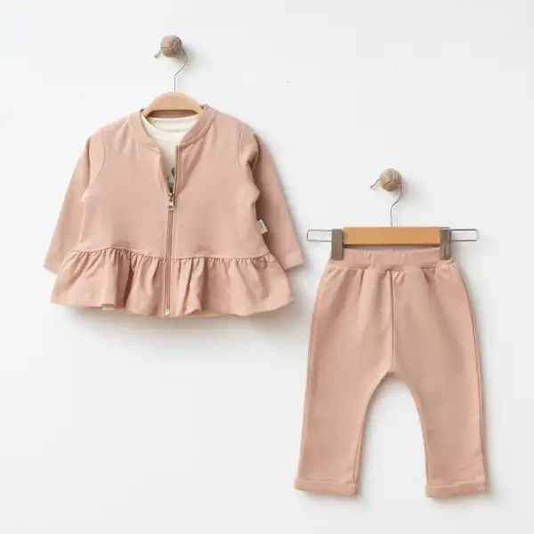 KIZ BEBEK 3’lü HIRKALI TAKIM