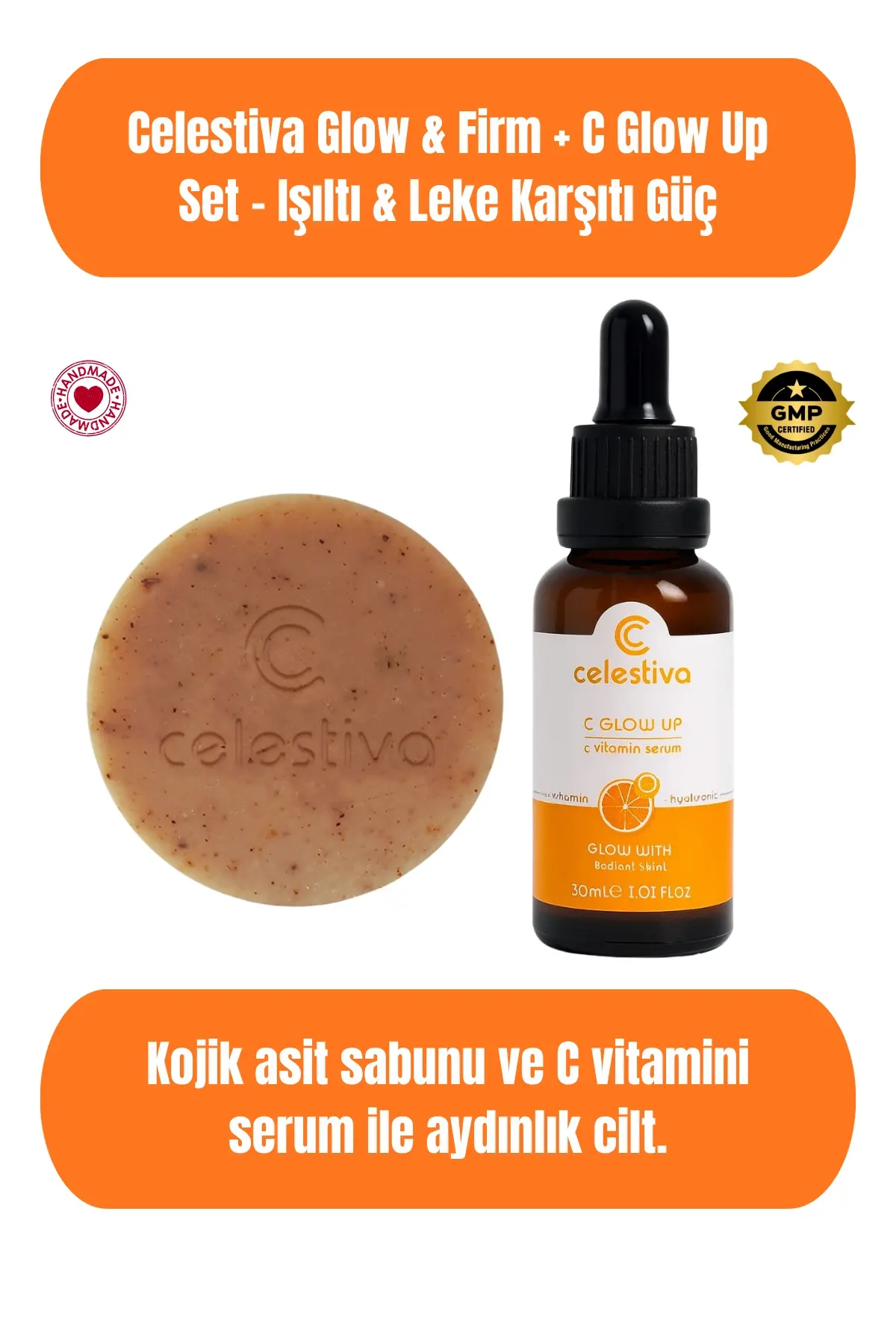 Celestiva Glow & Firm + C Glow Up Set – Işıltı & Leke Karşıtı Güç