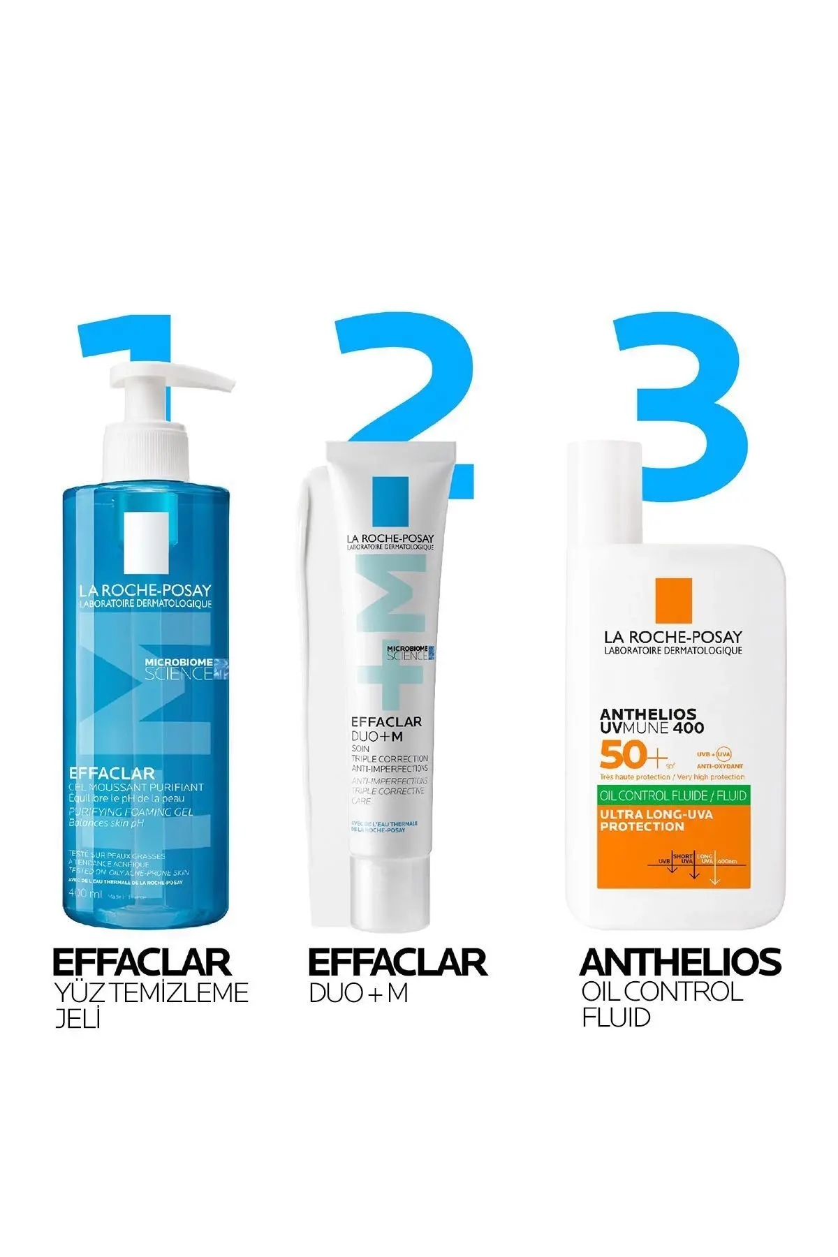 La Roche-posay Effaclar Jel Temizleme Jeli Yağlı/akneye Eğilim Gösteren Ciltler 400ml