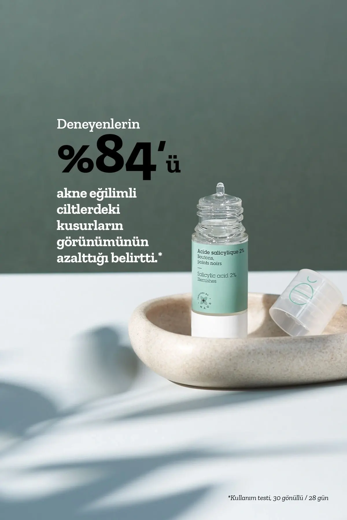 Pure Active Salisilik Asit BHA Sivilce Siyah Nokta Karşıtı Konsantre Bakım Serumu 15 mL Karma Yağlı