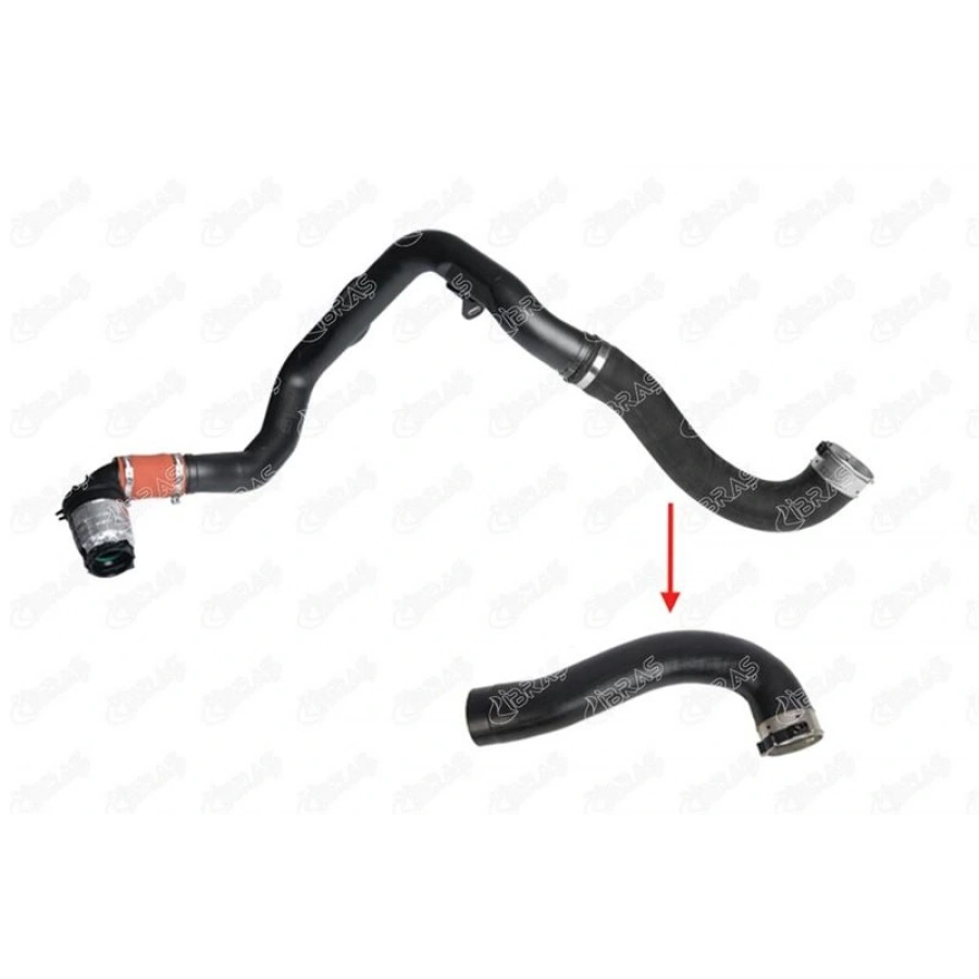 TURBO HORTUMU ARA SOĞUTUCU MOVANO B MASTER III 2.3CDTI M9T-694 M9T-696 M9T-698 10- 12756