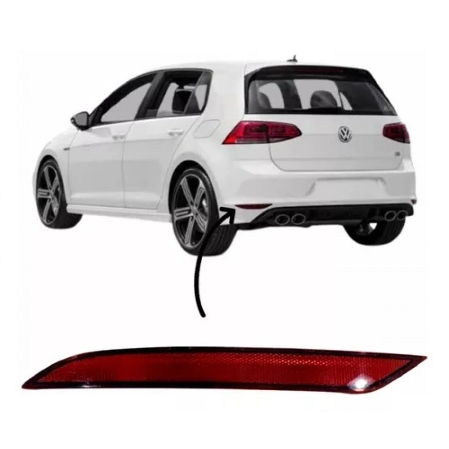 REFLEKTOR ARKA TAMPON SOL GOLF7.5 2014-2020 GKL 292042 T1