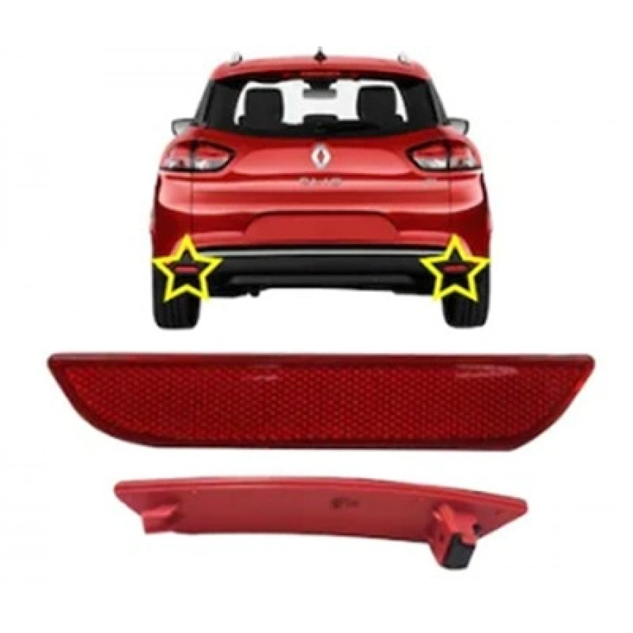 REFLEKTOR ARKA TAMPON SOL CLIO IV HB 2012>> GKL 342979 T1