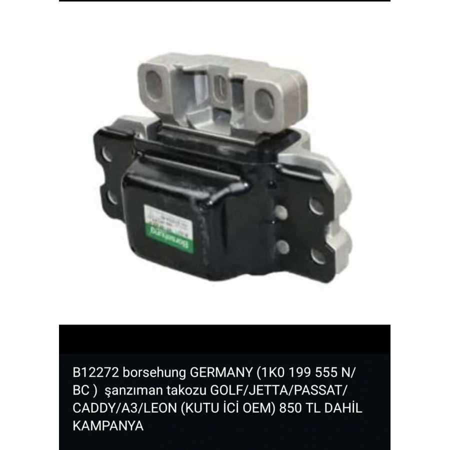 MOTOR TAKOZU SOL GOLF5-JETTA-PASSAT-CADDY-A3-LEON BSE-CAYC-BLS-BGU 1,6-1,6 TDİ-1,9 TDİ 04-13 T1