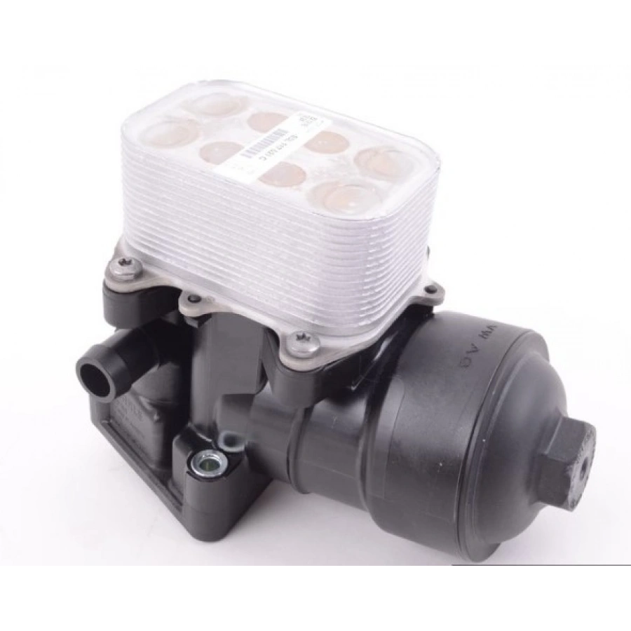 YAĞ SOĞUTUCU FİLTRE KÜTÜĞÜ KOMPLE CADDY-AMAROK-GOLF6-JETTA-PASSAT-CRAFTER-T5 03L115389H ORJ T1
