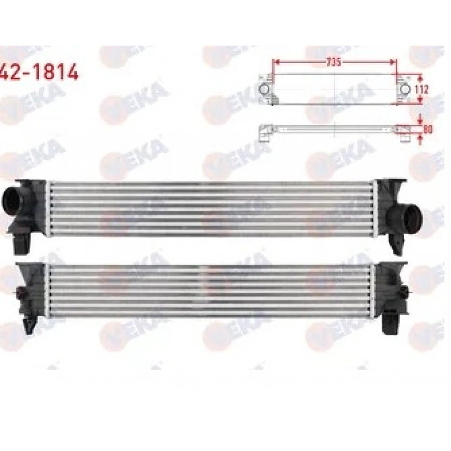 TURBO RADYATÖRÜ VEKA 42-1814 DUCATO 3 BOXER JUMPER 11- 2.2 - 2.3 T1
