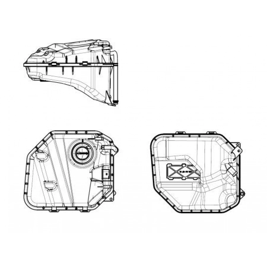 RADYATÖR YEDEK SU DEPOSU Q7/TOUAREG (R1)