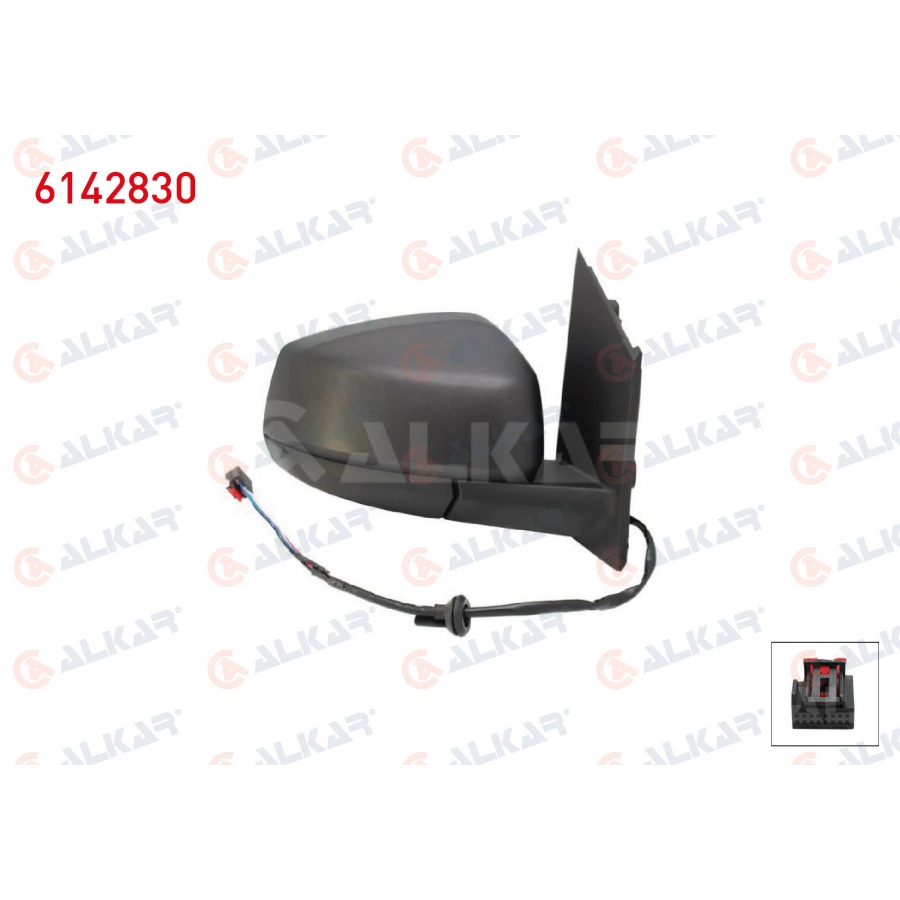 DIS DIKIZ AYNASI SAG ELEKTRIKLI ISITMALI 5 PIN FORD TOURNEO CONNECT 2022- / VOLKSWAGEN CADDY V 2020- (A1)