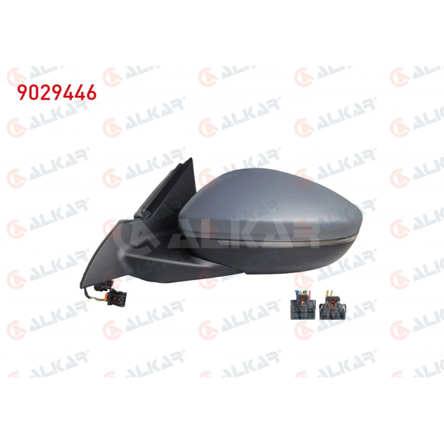 DIS DIKIZ AYNASI SOL ELEKTRIKLI ISITMALI ASTARLI OTOMATIK KATLANIR SINYALLI ALT AYDINLATMALI KOR NOKTALI 10+2 PIN OPEL MOKKA 2020- (A1)