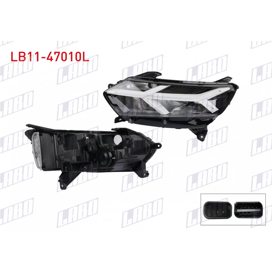 FAR SOL ICI BEYAZ LEDLI MOTORLU DACIA LOGAN III / SANDERO III / JOGGER (A1)