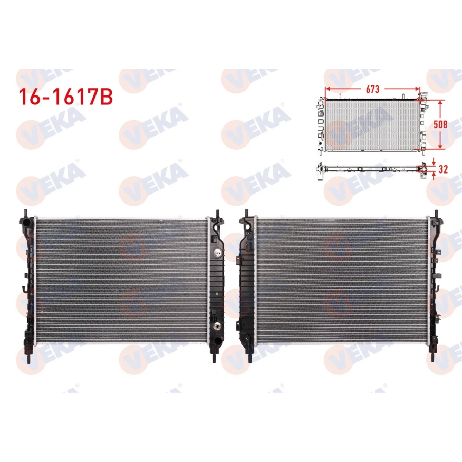 SU RADYATORU BRAZING CHEVROLET CAPTIVA (C140) 2.0 D A-T AC+/- 2012-2014