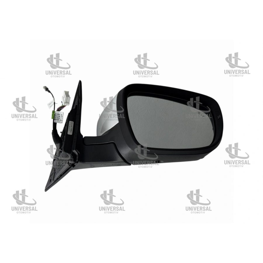 AYNA DİKİZ TİGGO 8 PRO/TİGGO 7 PRO 22-24 RH (ELEKTRİKLİ/ISITMALI/KATLANIR/KOR NOKTA UYARICI/KAMERALI/ALT AYDINLATMA/SİYAH PARLAK 12 FİŞLİ)