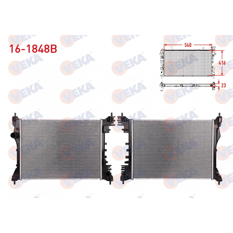 SU RADYATORU BRAZING FIAT DOBLO (152,263) 1.4 M-T AC+/- 2010-