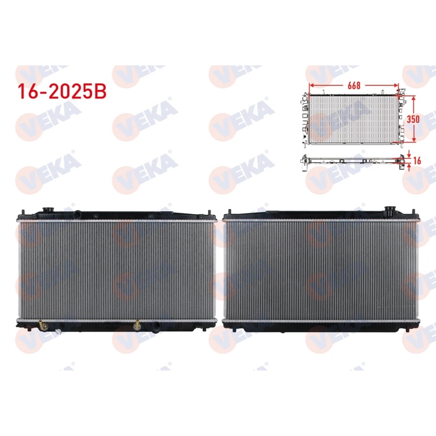 SU RADYATORU BRAZING HONDA JAZZ III (GE) 1.3i A-T AC +/- 2008-2012