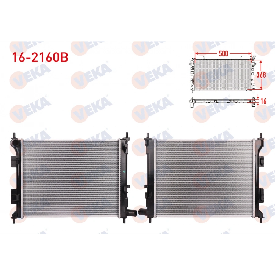 SU RADYATORU BRAZING HYUNDAI I20 (PBT) 1.2i 16v M-T AC+/- 2012-2014