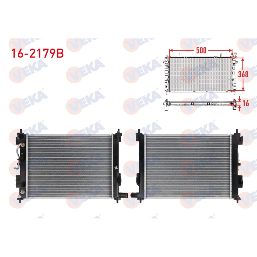SU RADYATORU BRAZING HYUNDAI i20 / BAYON 2020- / 1.4 MPI