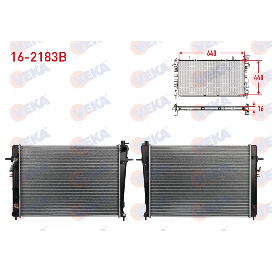 SU RADYATORU BRAZING HYUNDAI TUCSON / KIA SPORTAGE / 2.0 CRDI 2004-