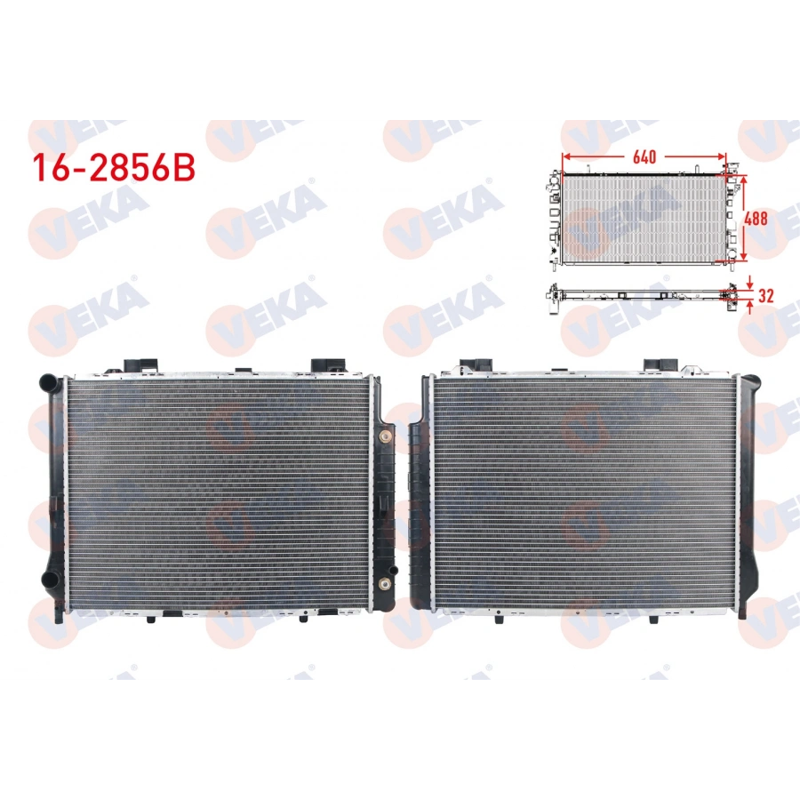 SU RADYATORU BRAZING MERCEDES E SERISI (W210) E 280 - E 320 A-T/M-T 1995-2002
