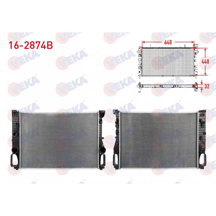 SU RADYATORU BRAZING MERCEDES (W211) E200, E270, E280, E320 / W219 CLS