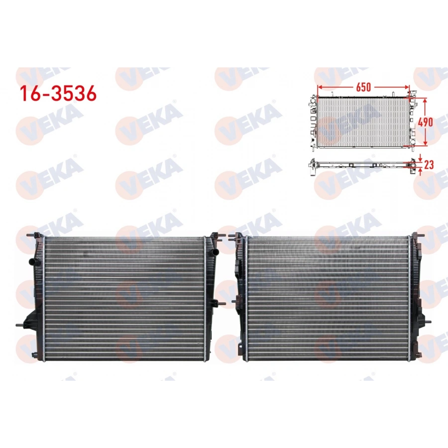 SU RADYATORU MEKANIK RENAULT FLUENCE (L30) 1.6 16v M-T AC+ 2009-