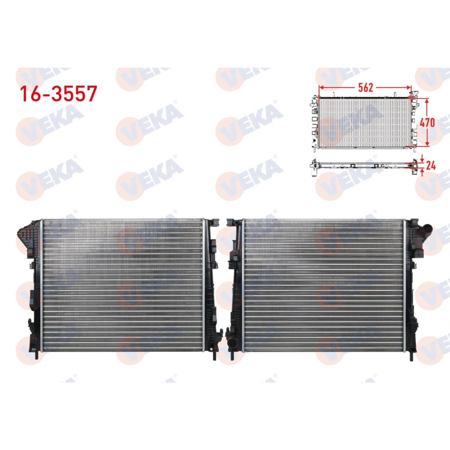 SU RADYATORU MEKANIK RENAULT TRAFIC II (FL) 2.0 DCI M-T AC+/- 2006-2014