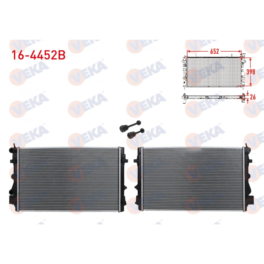 SU RADYATORU BRAZING VOLKSWAGEN POLO (6R;6C) 1.4 TSI M-T AC+/- 2009-