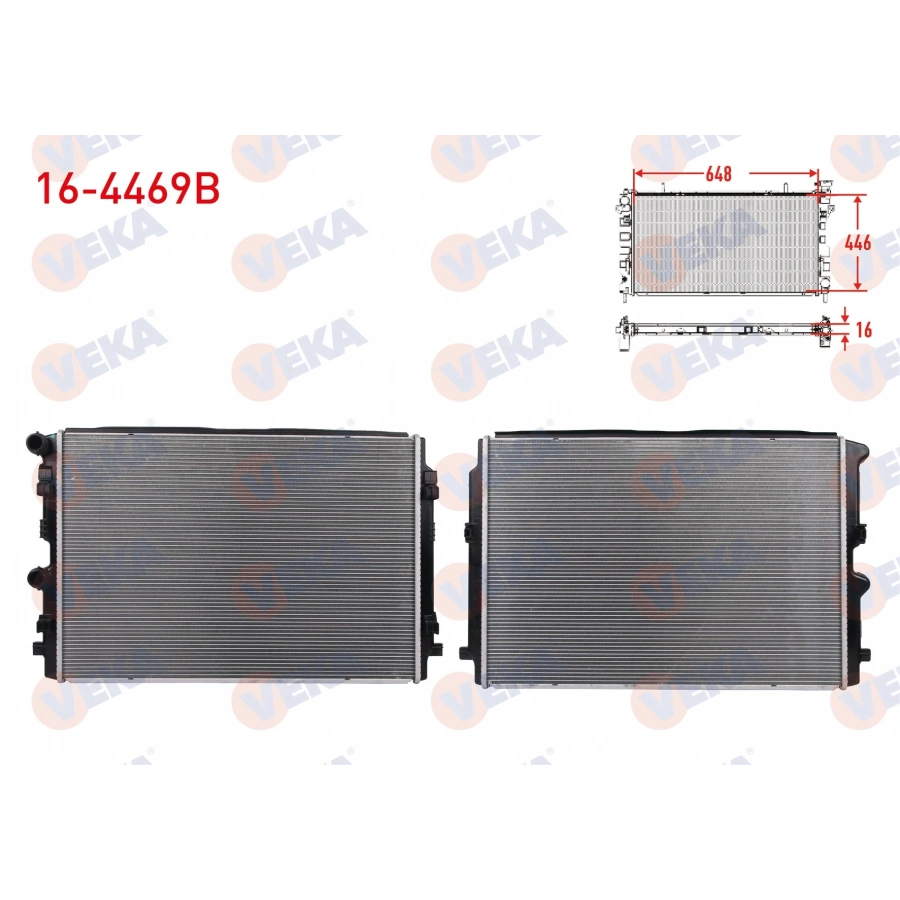SU RADYATORU BRAZING VW POLO (AW1) 1.0 TSI 18-/ T-CROSS (C11) 1.0 TSI 20-/ SEAT IBIZA V (KJ1) 1.0 TSI 17-/ ARONA (KJ7) 1.0 TSI 17-/ SKODA SCALA (NW1) 1.0 - 1.5 TSI 19-/ KAMIQ (NW4) 1.0 - 1.5 TSI 19-