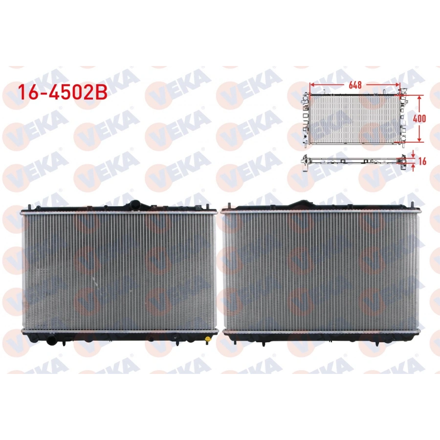SU RADYATORU BRAZING VOLVO S40 1.6I A-T/M-T 1995-2003