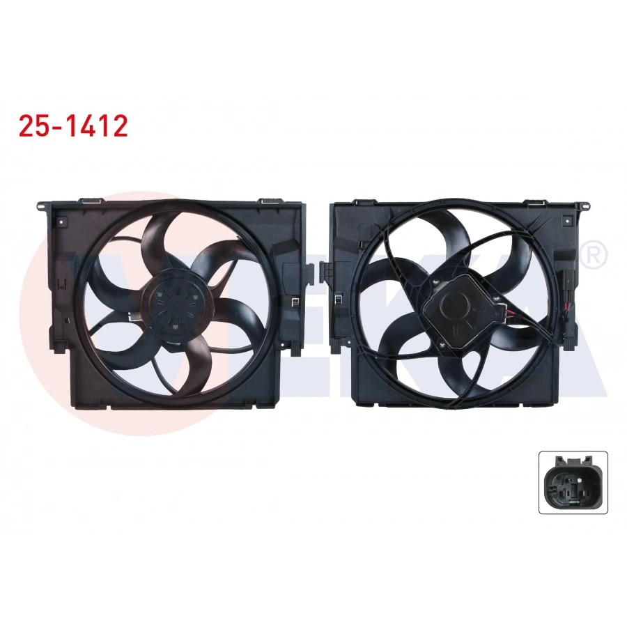 FAN MOTORU DAVLUMBAZLI TEKLI (400W) BMW 3 SERISI (F30) 316 i - 318 D - 320 D - 320 D xDrive - 320 i - 328 i A-T 11-/ 1 SERISI (F20,F21) 116 i - 118 i - 120 D - 120 i A-T 10-/ 2 (F22,F87) 220 D A-T 13-