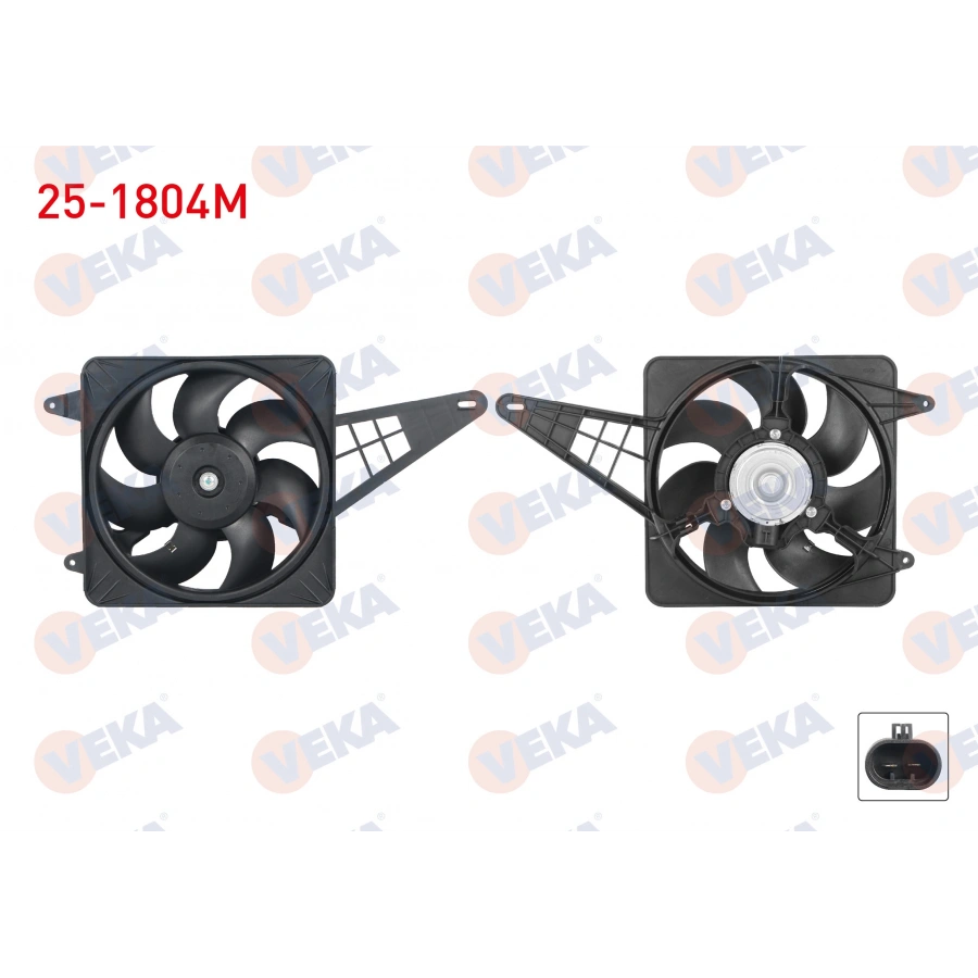 FAN MOTORU SOKETLI TOFAS DKS 1.6 1993-2002 CAP 300MM / 160W