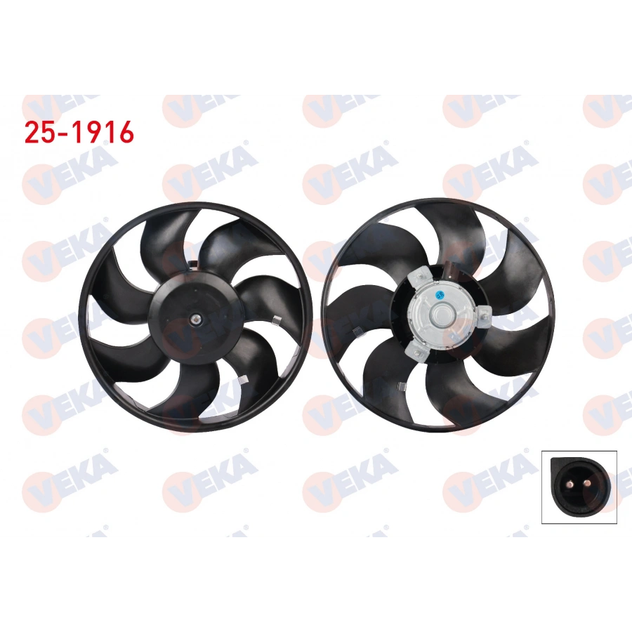 FAN MOTORU (SU+KLIMA) TEKLI FANLI FORD ESCORT 1.3, 1.4, 1.6 AC+ 1990-1995