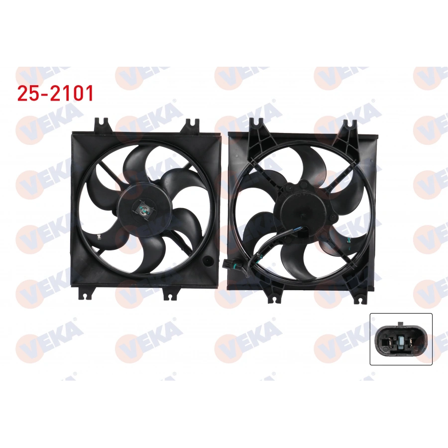 FAN KLİMA ACCENT 1,3 BENZİNLİ 00-05 (KOMPLE)