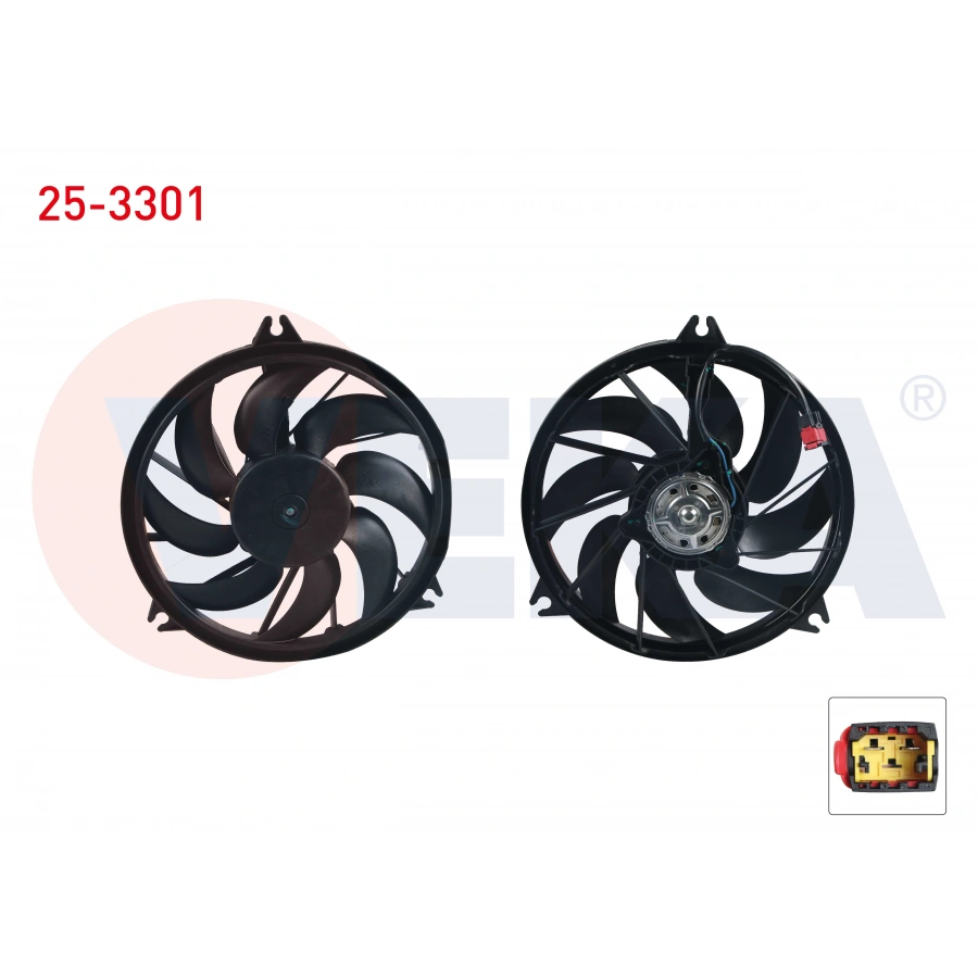 FAN MOTORU (SU+KLIMA) PEUGEOT 206 (2A/C) 1.4i 16v 1998-2006