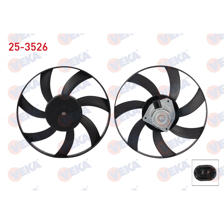 FAN MOTORU RENAULT CLIO III 1.2, 1.4, 1.6, 1.5 DCi / MODUS 1.2 2004-