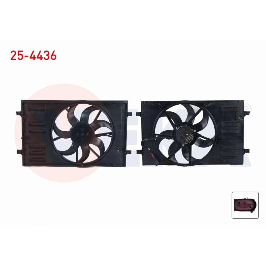 FAN MOTORU SU RADYATORU DAVLUMBAZLI TEKLI FAN VOLKSWAGEN GOLF VII 1.6 TDI CAP 400mm 2012-/A3 1.6 TDI 2012-/LEON 1.6 TDI 2012-/OCTAVIA 1.6 TDI 2012-/PASSAT 2.0 TDI 2014-/T-ROC 1.5 TSI 2017-