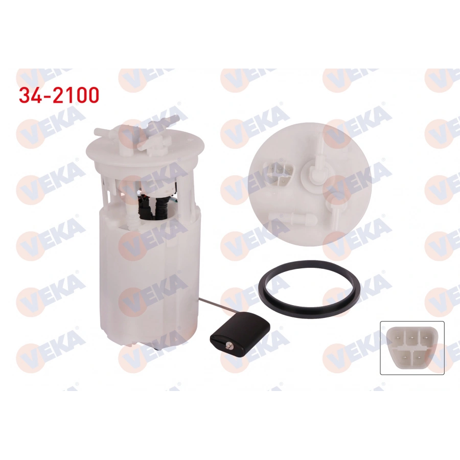 YAKIT DEPO SAMANDIRASI 3 BAR (YAKIT SEVIYESI ALARMLI) HYUNDAI ACCENT ADMIRE 1.3 - 1.5 2003-2006 / ACCENT II 1.3 - 1.5i 2000-2005 / ACCENT I 1.3i - 1.5i 1994-2000