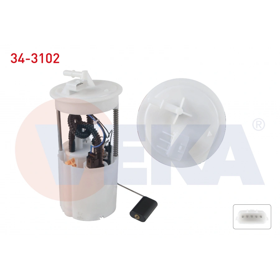 YAKIT DEPO SAMANDIRASI 3.3 BAR NISSAN ALMERA II (N16) 1.5i 16v (QG15DE) 2000-2007/ ALMERA II (N16) 1.8i (QG18DE) 2000-2007/ PRIMERA (P12) 1.6i (QG16DE) 2002- 2.0i 16v (QR20DE) 2002-