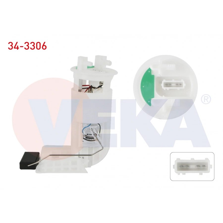 YAKIT DEPO SAMANDIRASI 3.5 BAR PEUGEOT 106 II 1.4i (TU3JP) 1996-2002/ 106 II 1.6i (TU5JP) 1996-2002 / CITROEN SAXO 1.4 (TU3JP) 1996-2004