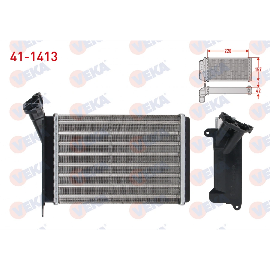 KALORIFER RADYATORU MEKANIK BMW 3 SERISI (E30) 316 i - 318 i - 320 i - 323 i AC+ 1982-1992