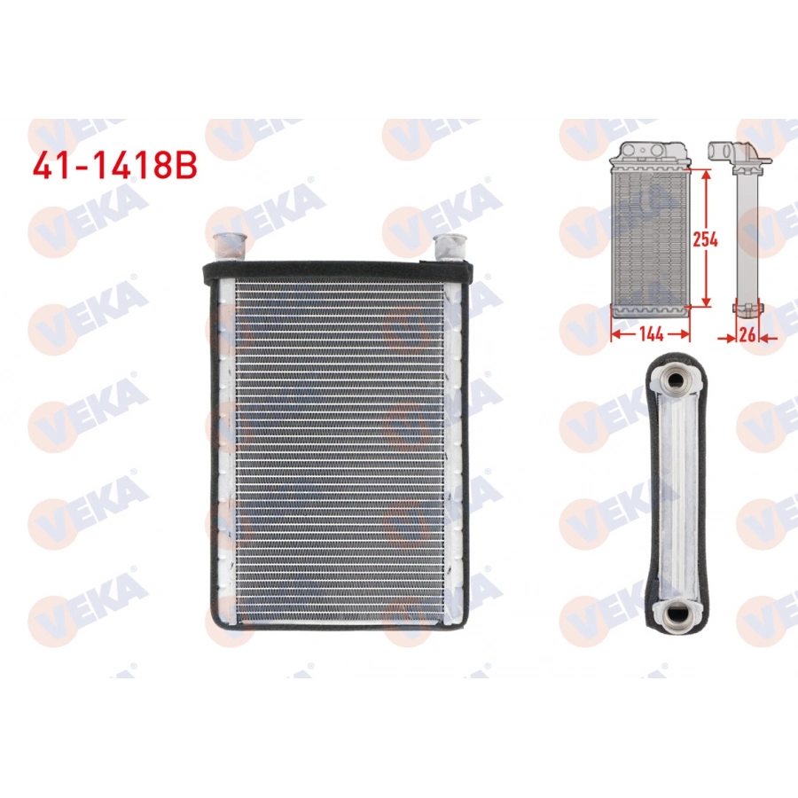 KALORIFER RADYATORU BRAZING BMW 1 SERISI (E87) / 3 SERISI (E90, E92, E93) / X1 (E84)
