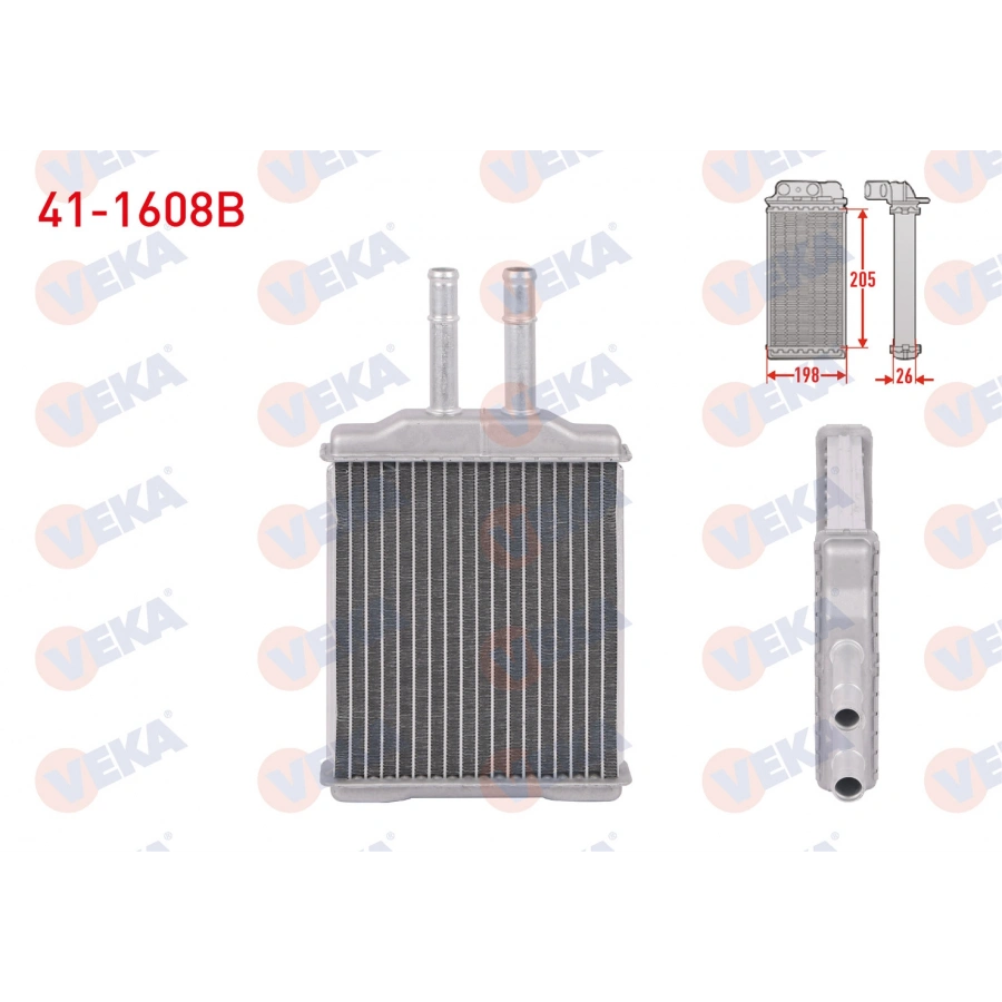 KALORIFER RADYATORU BRAZING CHEVROLET EPICA 2.0 1983-1984 / EVANDA 2.0 2002-