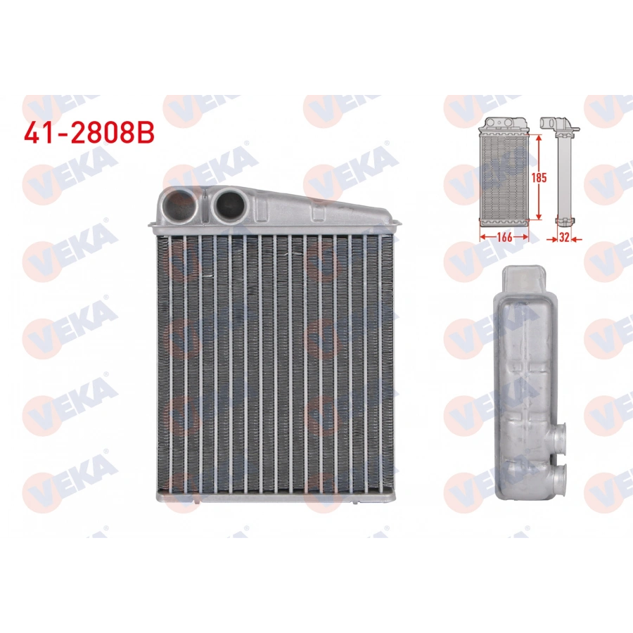 KALORIFER RADYATORU BRAZING MERCEDES A SERISI (W169) A 160 CDI - A 180 CDI 04-12/ B SERISI (W245) B 180 CDI 05-11/ MINI COOPER 1.6i - 1.6 D 06-13/ MINI ONE - COUNTRYMAN 1.4i - 1.6i - 1.6 D - 1.6 S 10-