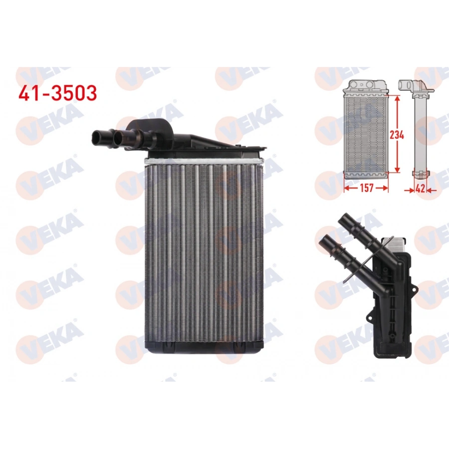 KALORIFER RADYATORU MEKANIK RENAULT THALIA (LB0/1/2) 1.5 DCI 1998-2008