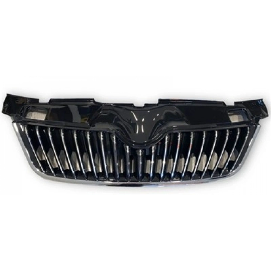 ON PANJUR KROM CIZGILI KROM CERCEVE UST PLASTIK BIRLIKTE PARLAK SIYAH FABIA 2007-2010 (GKL) 290842