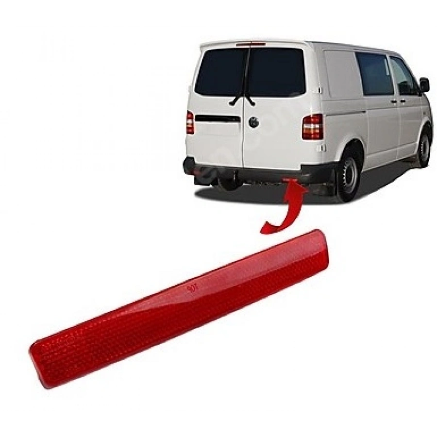 REFLEKTOR ARKA TAMPON SAG T5 2003-2011 GKL 291993 T1