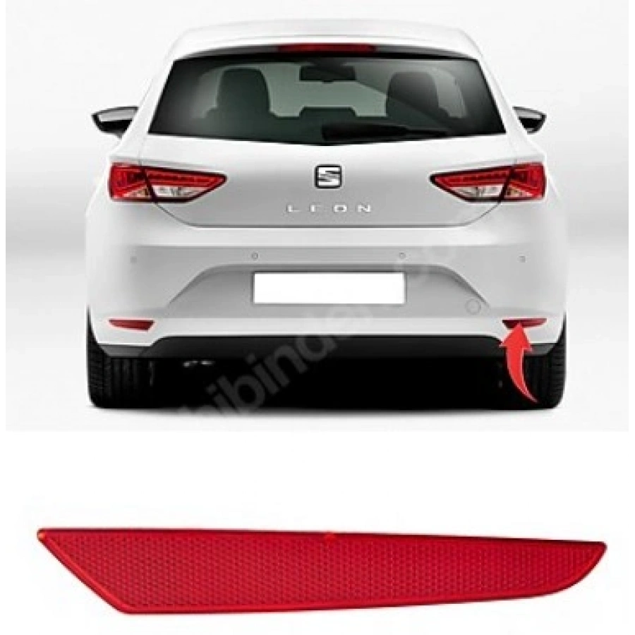 REFLEKTOR ARKA TAMPON SAG LEON 13-17 GKL 291999 T1