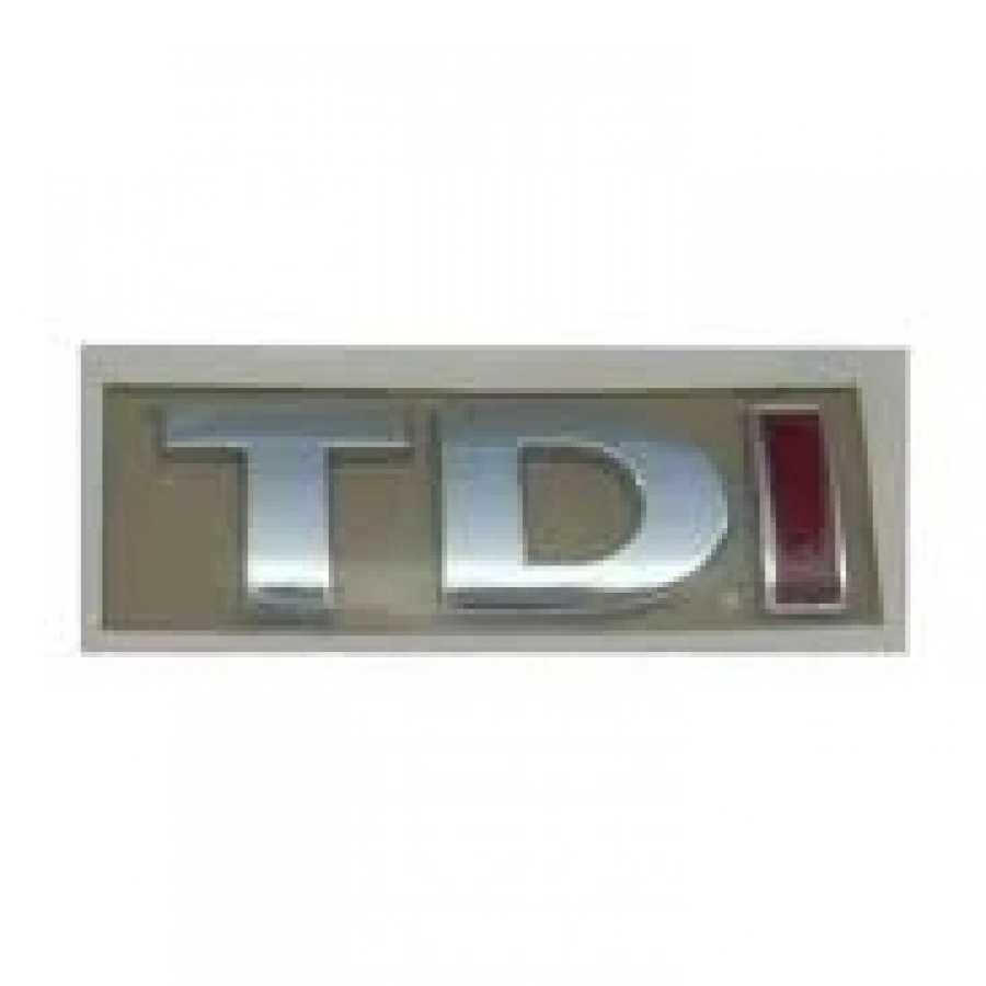 TDİ	( İ KIRMIZI) ARKA BAGAJ YAZISI T-5 03<12  PASSAT 98<05		 T1