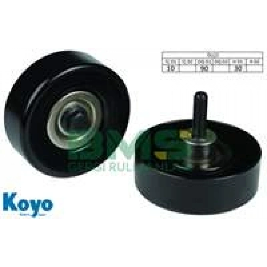 ALTERNATOR GERGI RULMANI CIVATALI FIESTA FOCUS TRANSIT CONNECT 1,8 TDCI 02> (BMS) 137