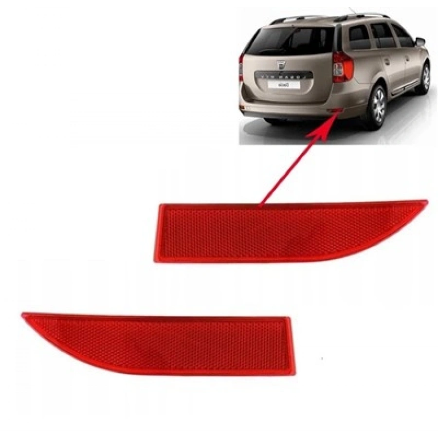 REFLEKTOR ARKA TAMPON SAG LOGAN SANDERO CLIO SYMBOL 2013>> (GKL) 342976