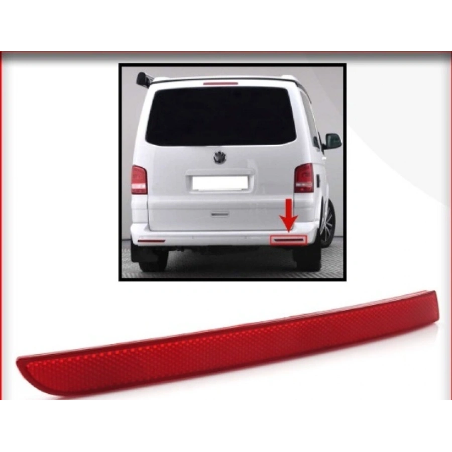 REFLEKTOR ARKA TAMPON SAG T6 2012-2016 (GKL) 291991